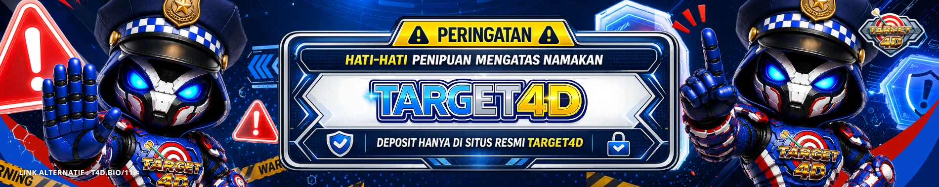 Hati hati penipuan Target4D